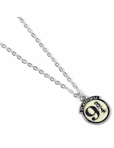 Harry Potter Pendant & Necklace Platform 9 3/4 (silver plated)