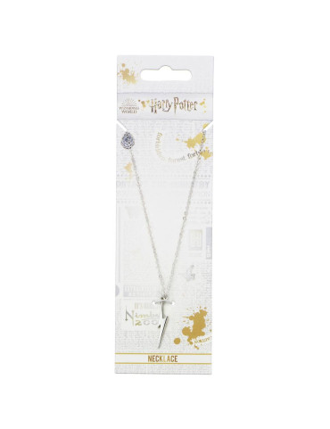 Harry Potter Pendant & Necklace Lightning Bolt...