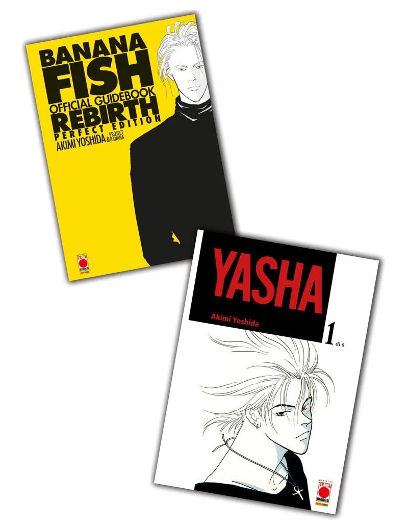 Yasha + Banana Fish Bundle - Yasha 1 + Banana Fish Perfect Guidebook Rebirth Perfect Edition