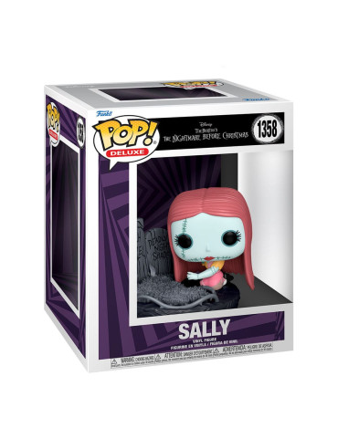 Nightmare before Christmas 30th POP! Disney Vinyl Figure Sally w/Gravestone 9 cm