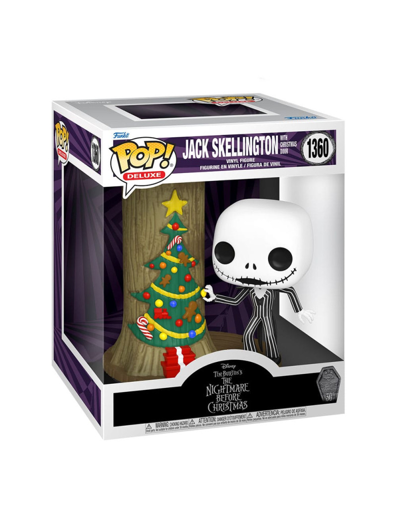 Nightmare before Christmas 30th POP! Deluxe Vinyl Figure Jack w/C.Town Door 9 cm