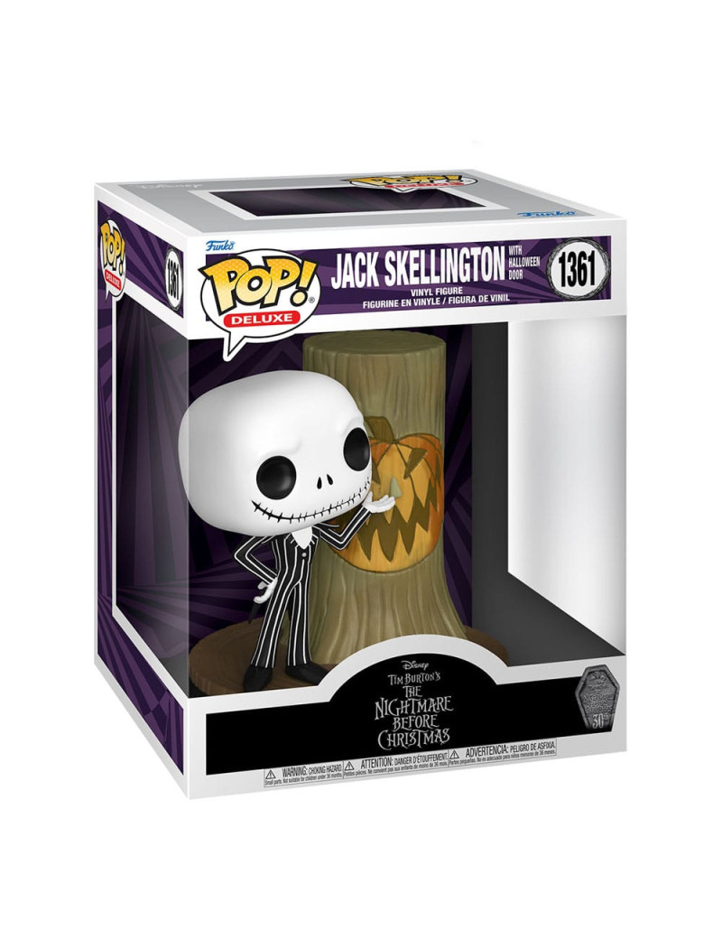 Nightmare before Christmas 30th POP! Deluxe Vinyl Figure Jack w/H.Town Door 9 cm