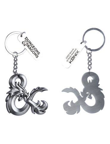 Dungeons & Dragons Keychain 3D Logo