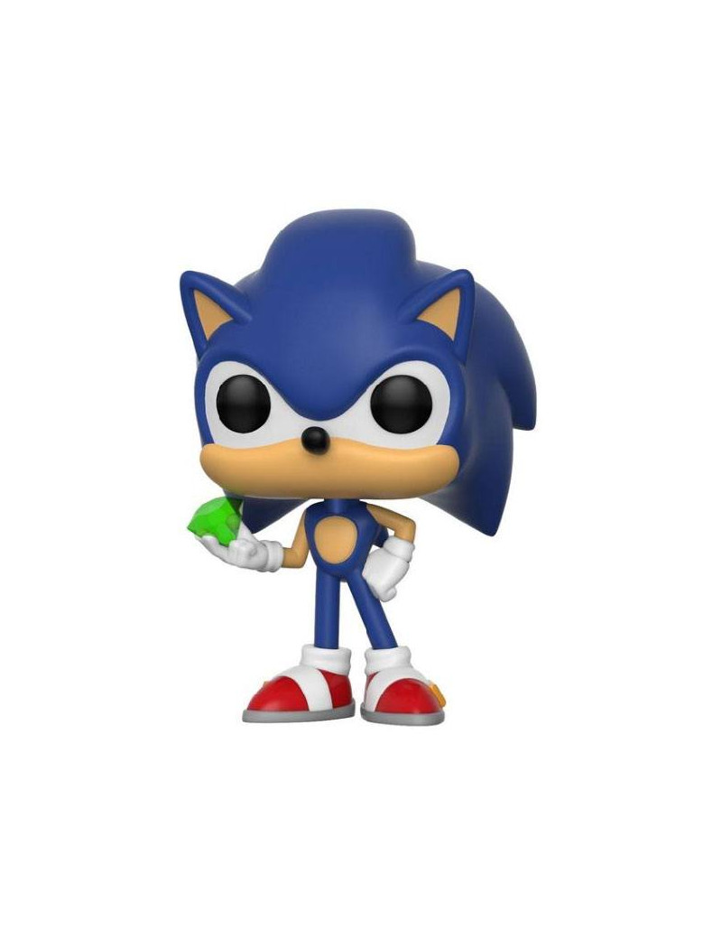 Sonic The Hedgehog POP! Games Vinyl Figure Sonic (Emerald) 9 cm