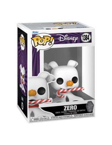 Nightmare before Christmas 30th POP! Disney Vinyl Figure Zero w/Candy Cane 9 cm