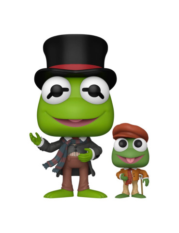 The Muppet Christmas Carol POP! Disney Vinyl Figure Kermit w/TT 9 cm - Scatola ammaccata