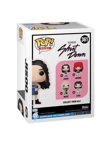 Blackpink POP! Rocks Vinyl Figure Jisoo 9 cm