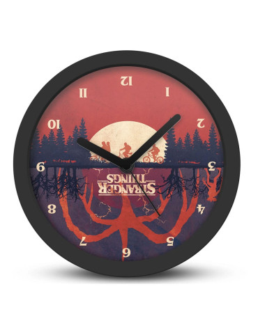 Stranger Things Desk Clock Upside Down