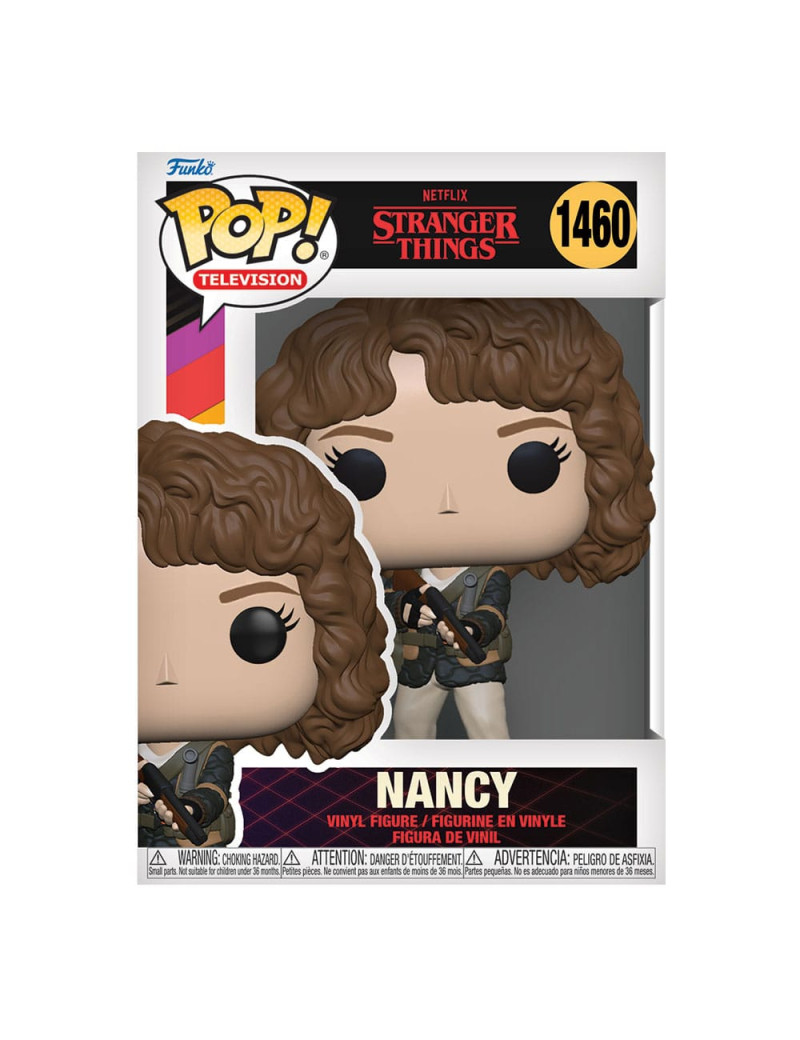 Stranger Things POP! TV Vinyl Figure Hunter Nancy with Shotgun 9 cm