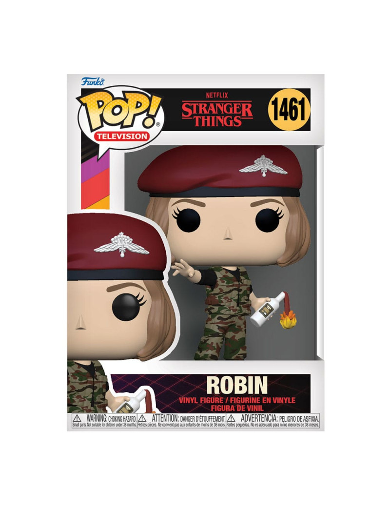 Stranger Things POP! TV Vinyl Figure Hunter Robin with Cocktail 9 cm