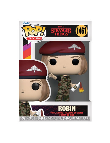 Stranger Things POP! TV Vinyl Figure Hunter Robin with Cocktail 9 cm