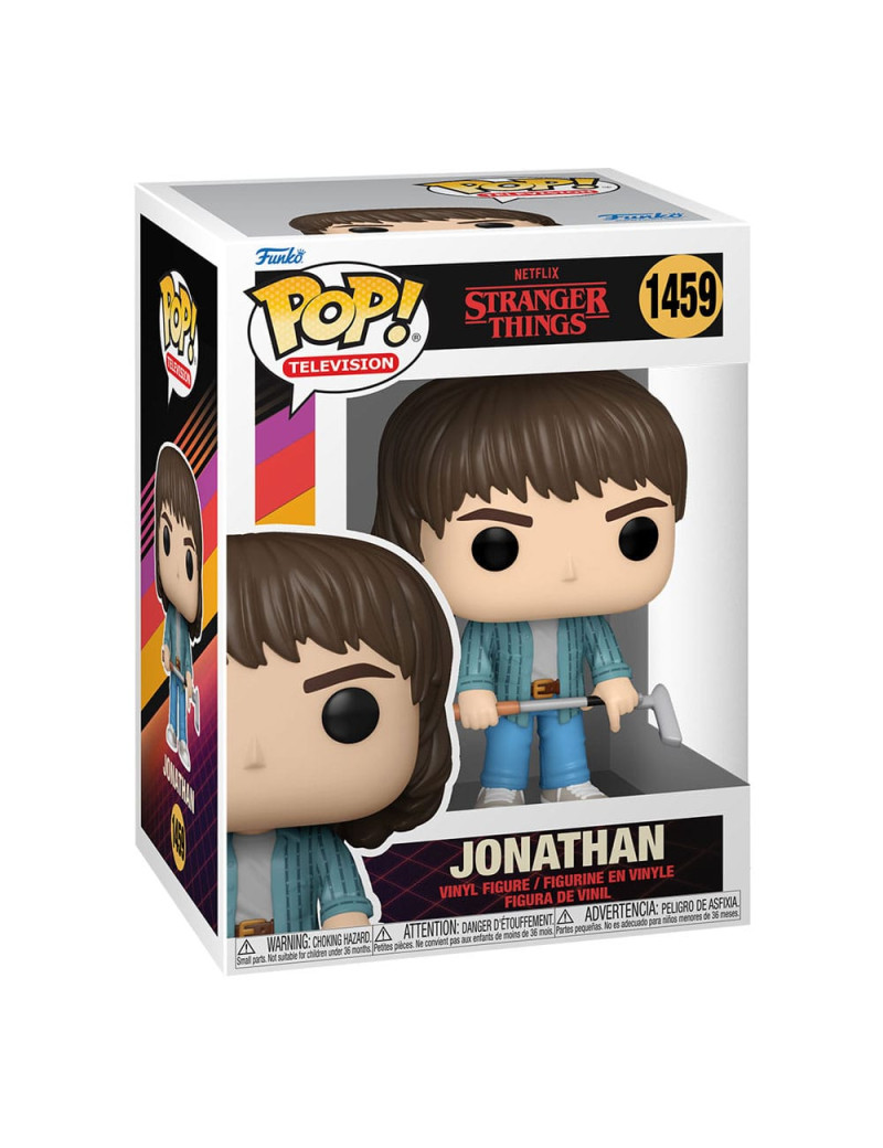 Stranger Things POP! TV Vinyl Figure Jonathan with Golf Club 9 cm