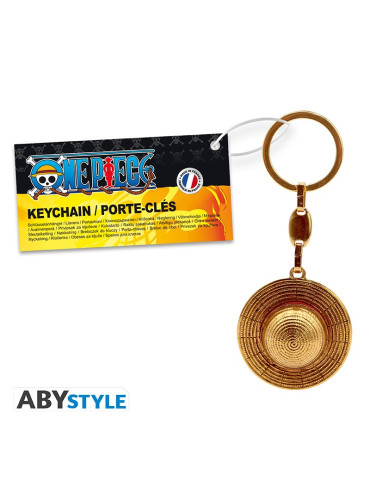 One Piece - Portachiavi 3D "Strawhat" Made in...