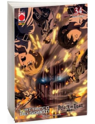 L'attacco Dei Giganti 34 - Variant Anime