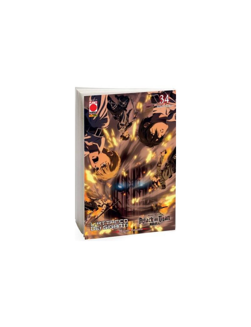 L'attacco Dei Giganti 34 - Variant Anime