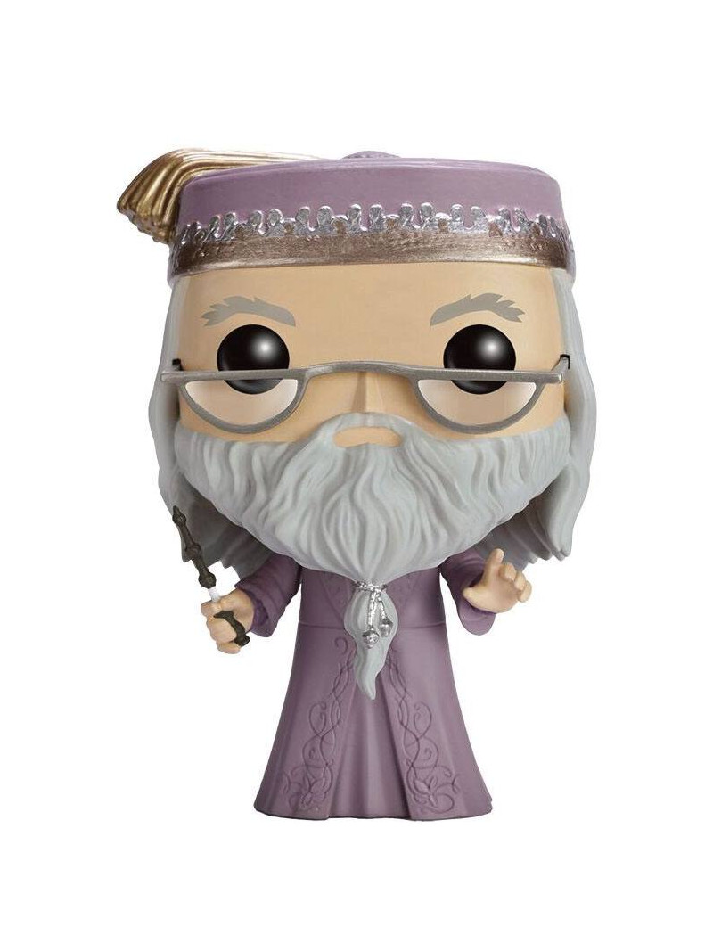 Harry Potter POP! Movies Vinyl Figure Dumbledore with Wand 9 cm