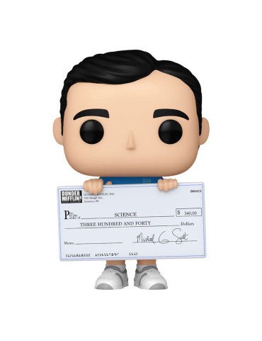 The Office US POP! TV Vinyl Figure Michael w/ Check 9 cm