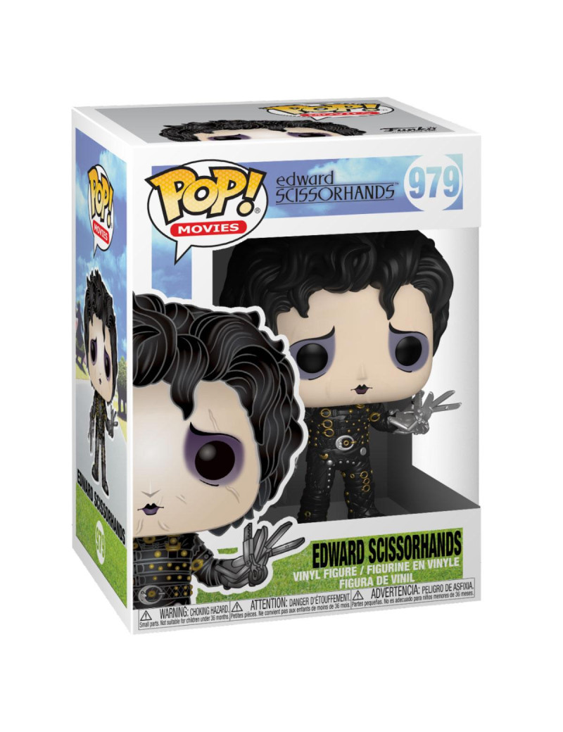 Edward Scissorhands POP! Movies Vinyl Figure Edward 9 cm - scatola lievemente ammaccata