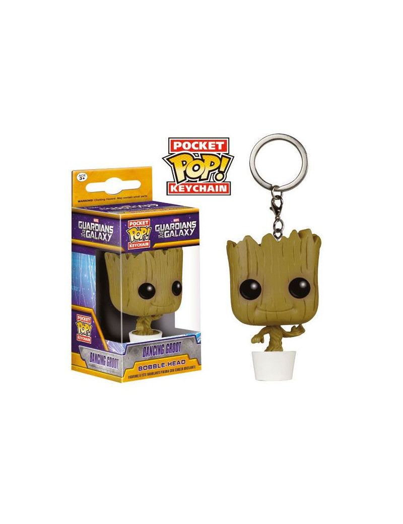 Guardians of the Galaxy Pocket POP! Vinyl Keychain Dancing Groot 4 cm