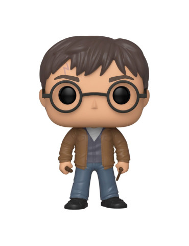Harry Potter POP! Movies Vinyl Figure Harry w/2 Wands Exclusive 9 cm