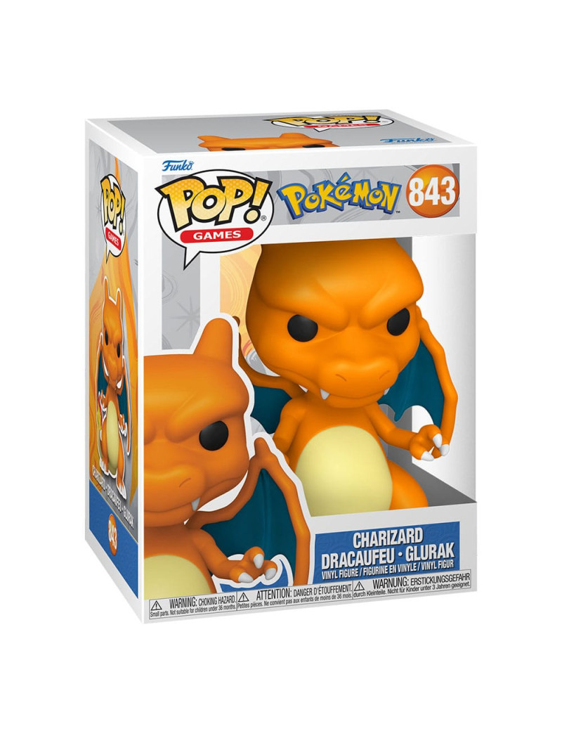 Pokemon POP! Games Vinyl Figure Charizard (EMEA) 9 cm