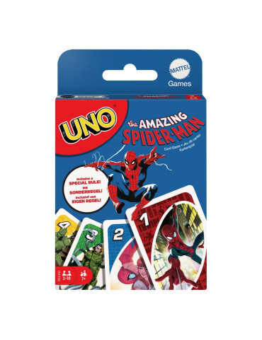 The Amazing Spider-Man Card Game UNO - Gioco di...