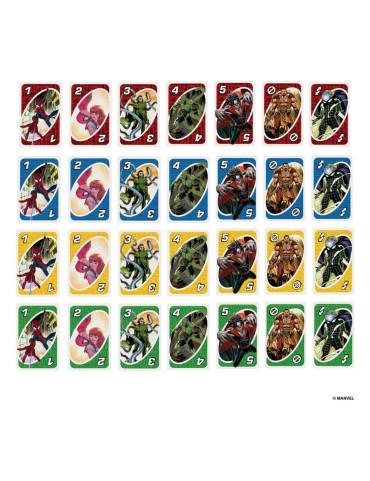 The Amazing Spider-Man Card Game UNO - Gioco di carta Uno