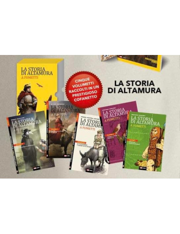 La storia di Altamura a fumetti - Cofanetto