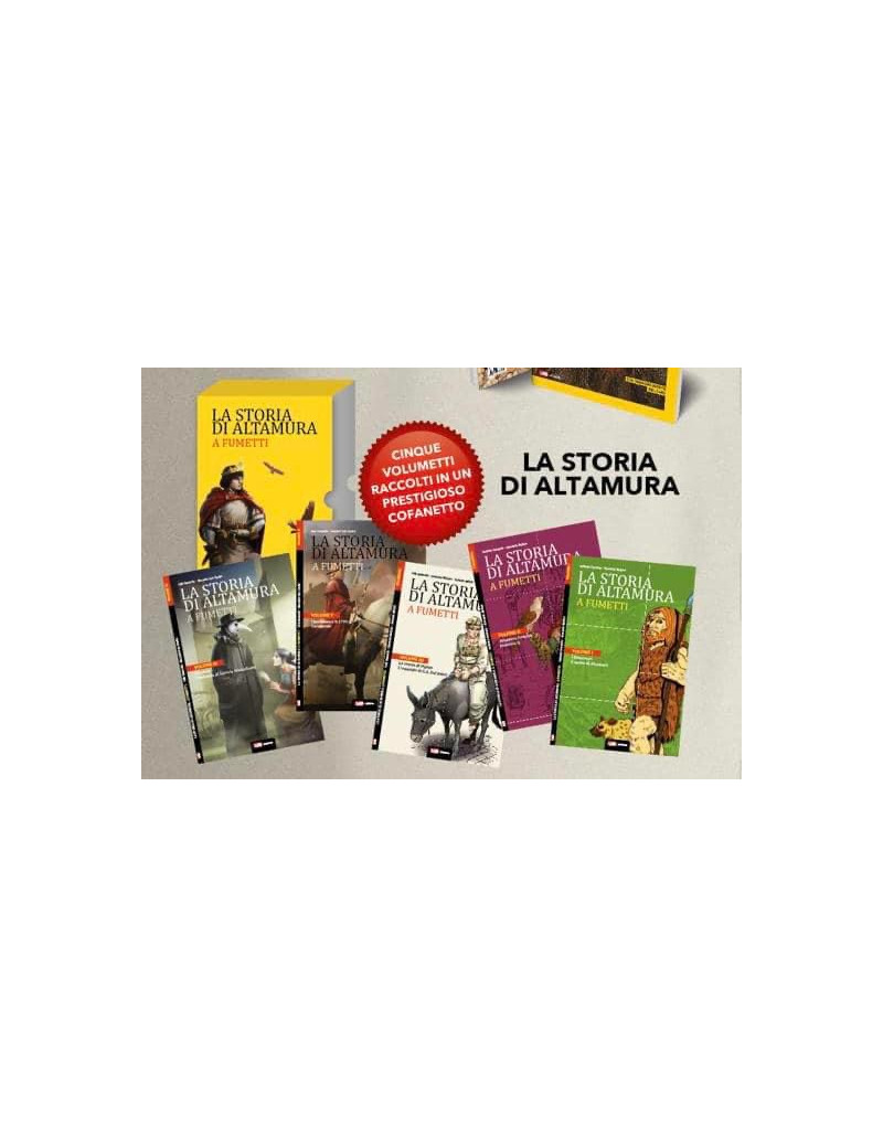 La storia di Altamura a fumetti - Cofanetto