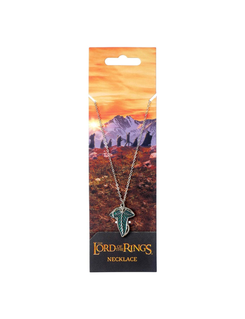 Lord of the Rings Pendant & Necklace The Leaf of Lorien