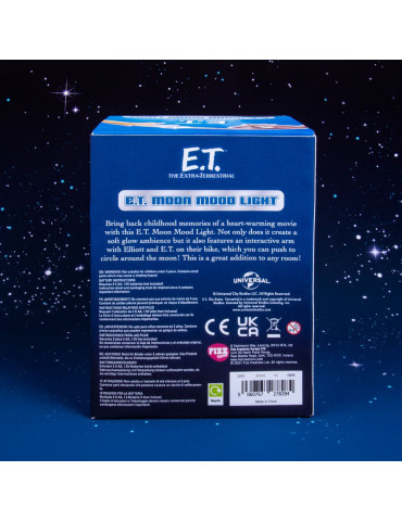 E.T. the Extra-Terrestrial Mood Light Moon 20 cm - Lampada E.T. l´extra-terrestre