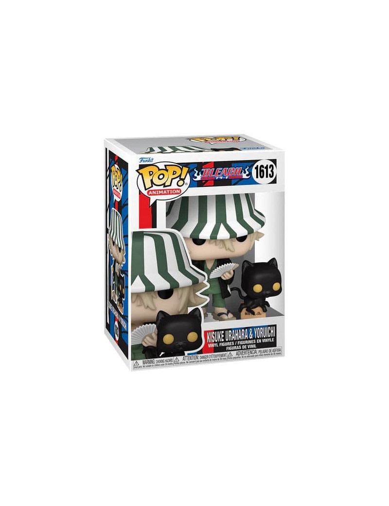 Bleach POP! Animation Vinyl Figure Kisuke w/Yoruichi 9 cm