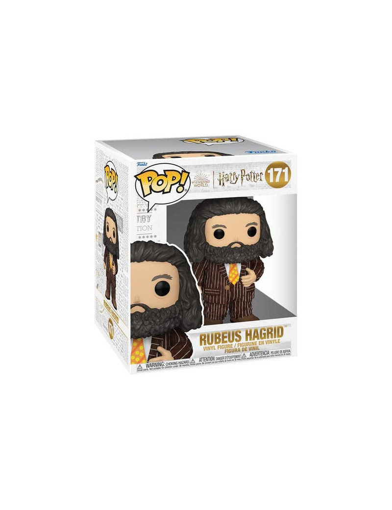 Harry Potter Super Sized Jumbo POP! Vinyl Figure Hagrid Animal Pelt Outfit 15 cm