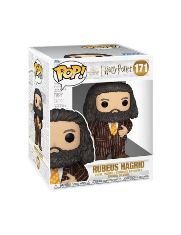 Harry Potter Super Sized Jumbo POP! Vinyl Figure Hagrid Animal Pelt Outfit 15 cm