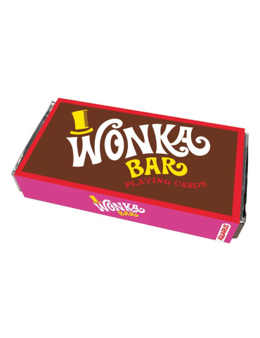Wonka Playing Cards Willy Wonka Bar Premium