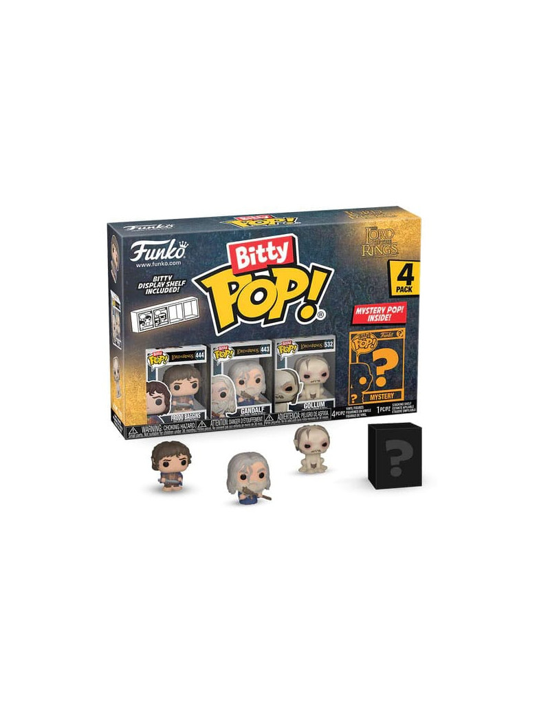 The Lord of the Rings Bitty POP! Vinyl Figure 4-Pack Frodo 2,5 cm