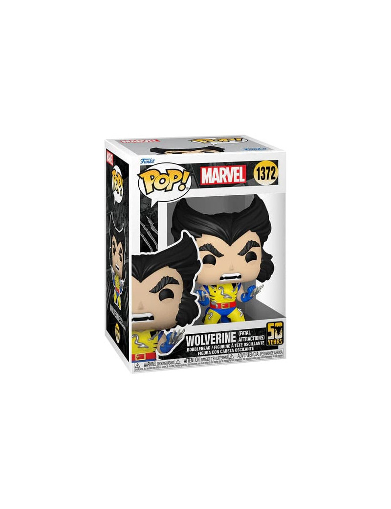 Marvel POP! Marvel Vinyl Figure Wolverine 50th - Ultimate Wolverine w/ Adamantium 9 cm