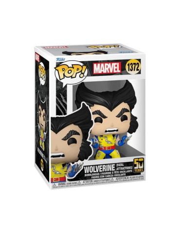 Marvel POP! Marvel Vinyl Figure Wolverine 50th - Ultimate Wolverine w/ Adamantium 9 cm