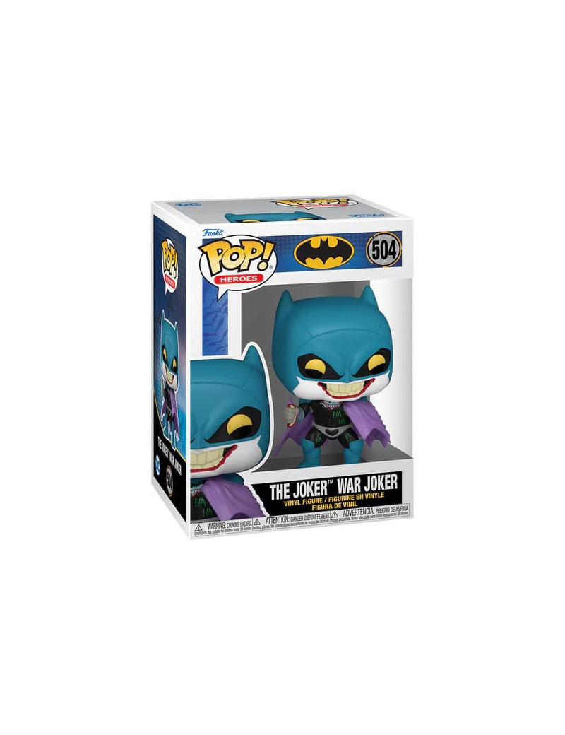 DC Comics Series POP! Heroes Vinyl Batman War Zone - Joker 9 cm