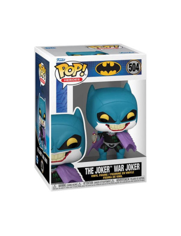 DC Comics Series POP! Heroes Vinyl Batman War Zone - Joker 9 cm