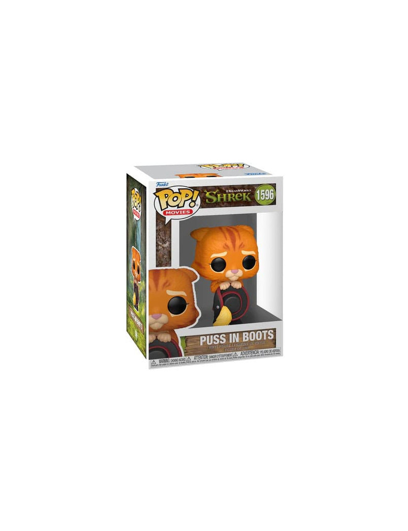 Shrek POP! Movies Vinyl Figure 30th Anniversary Puss in Boots 9 cm