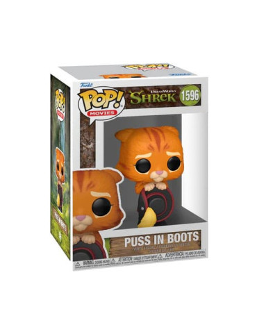 Shrek POP! Movies Vinyl Figure 30th Anniversary Puss in Boots 9 cm