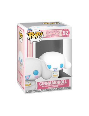 Hello Kitty POP! Sanrio Vinyl Figure Cinnamaroll with Dessert 9 cm