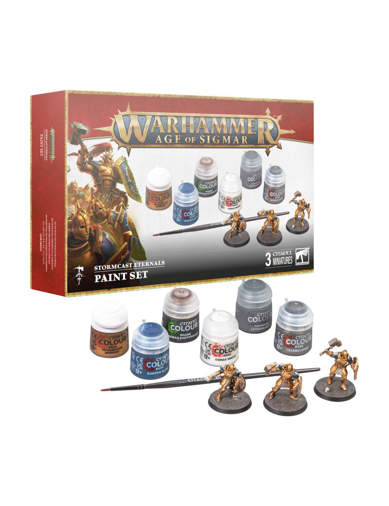 Warhammer Age of Sigmar Stormcast Eternals Paint Set