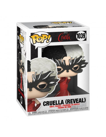 Cruella POP! Disney Vinyl Figure Cruella (Reveal) 9 cm