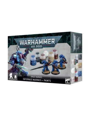 Warhammer 40,000 Space Marines Infernus Paint Set