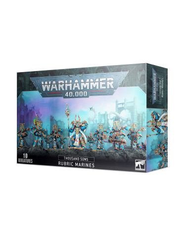Warhammer 40,000 Thousand Sons Rubric Marines