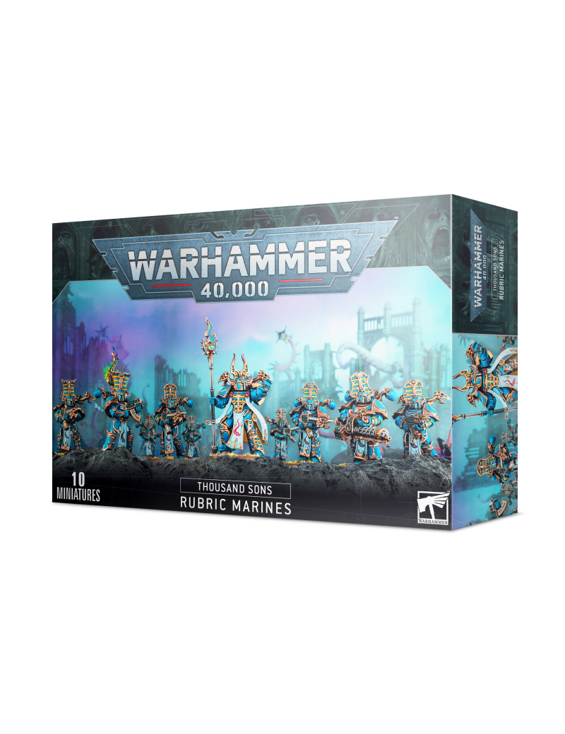 Warhammer 40,000 Thousand Sons Rubric Marines