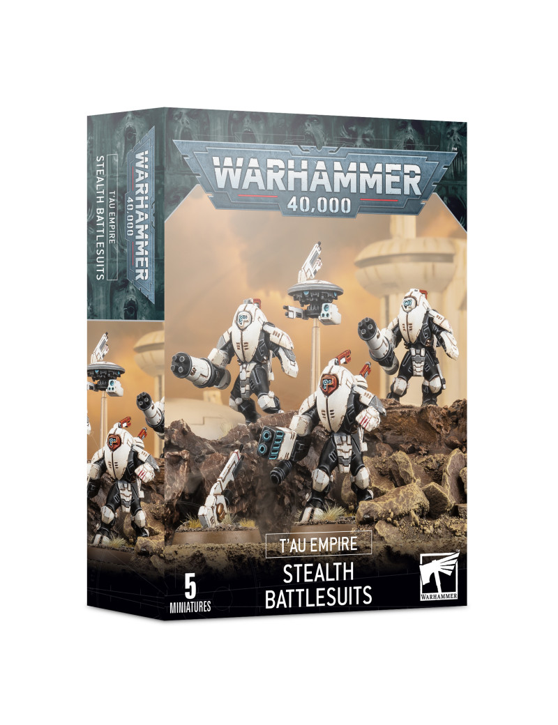 Warhammer 40.000 T'au Empire Esoscheletri Stealth