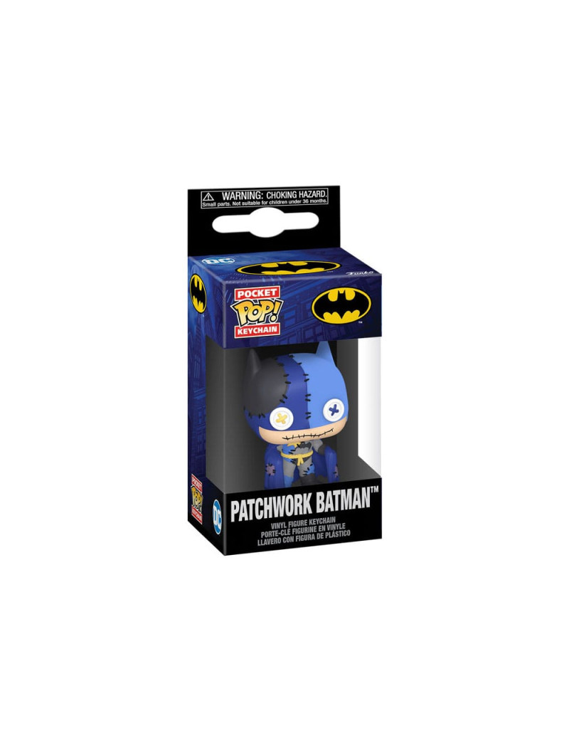 DC Patchwork POP! Vinyl Keychains 4 cm Batman